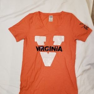 Victoria's Secret Pink UVA Sequin V Neck size M